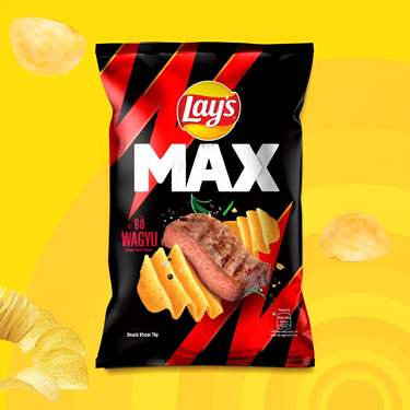 Lays Max Wagyu Beef Party Pack